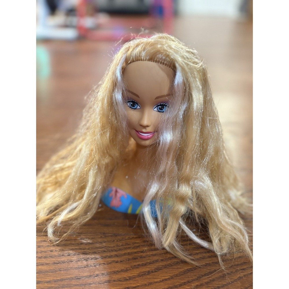 Blonde Styling Head Doll for Kids - Hair Practice